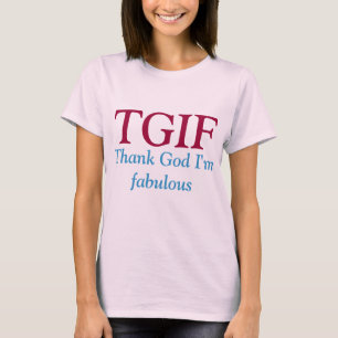 T-shirt de TGIF.