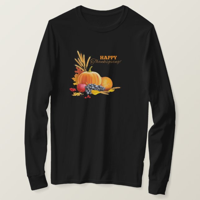 T-shirt de Thanksgiving (Design devant)