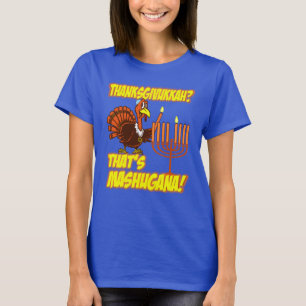 T-shirt de Thanksgivukkah Mashugana