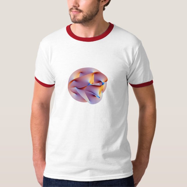 T-shirt de théorie de ficelle (diagramme de (Devant)