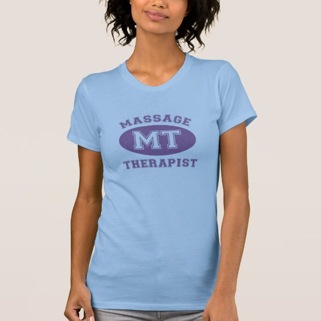 T-shirt de thérapeute de massage (Devant)