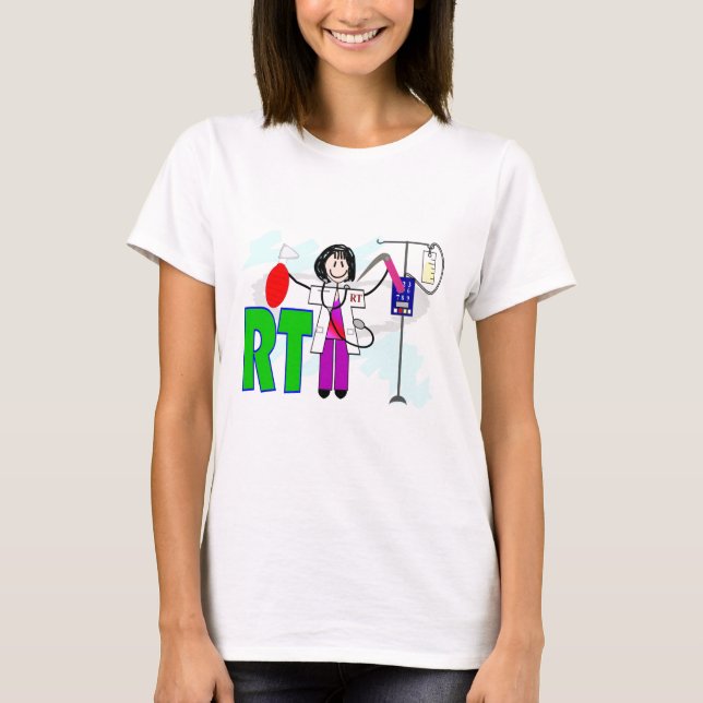 T-shirt de thérapeute respiratoire (Devant)