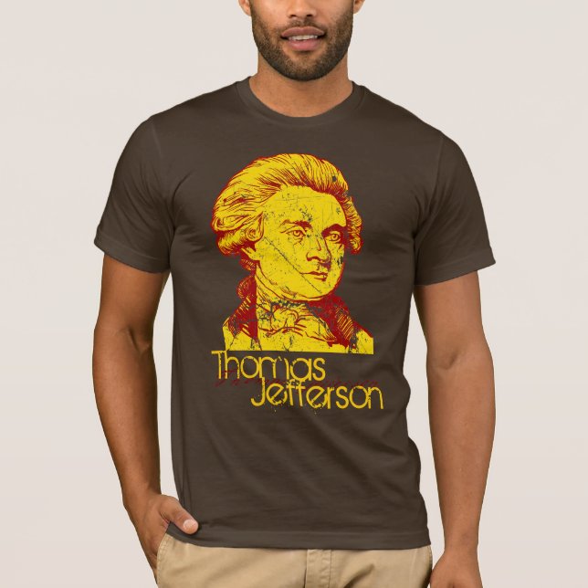 T-shirt de Thomas Jefferson (Devant)