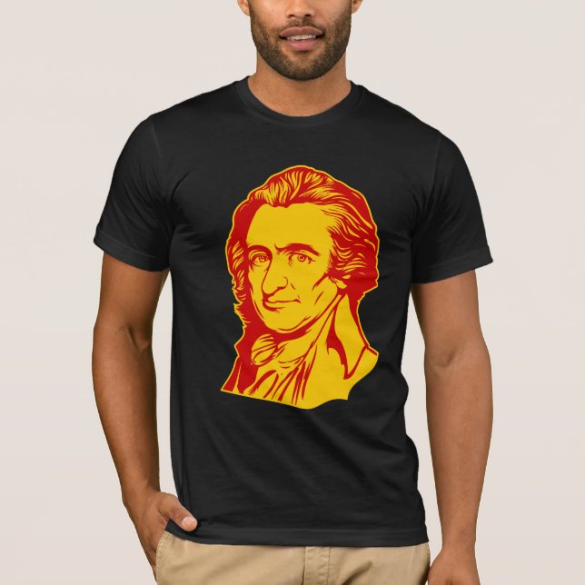 T-shirt de Thomas Paine (Devant)