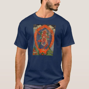 T-shirt de Tibétain de Vajrayogini de tissu de