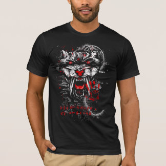 T-shirt de tigre de dent de sabre