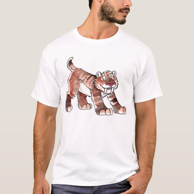 T-shirt de tigre de Sabretooth (Devant)