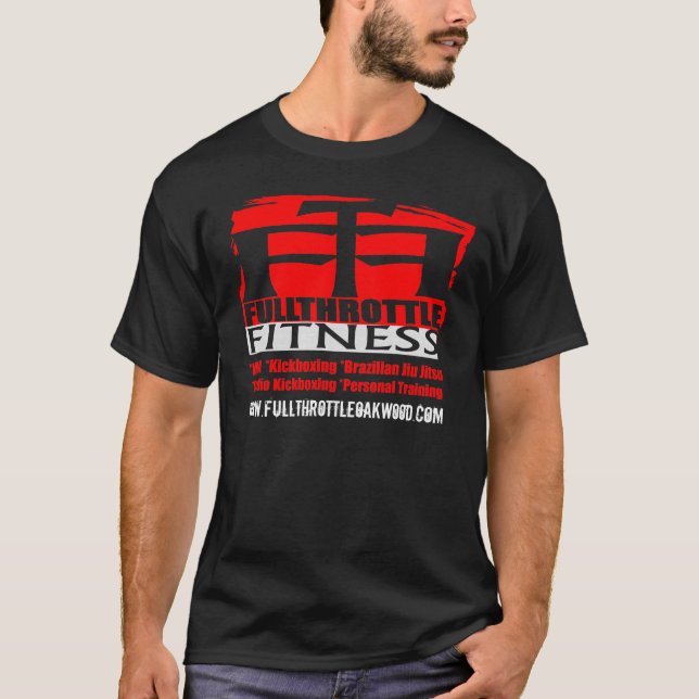 T-shirt de "timbre" de forme physique de combat de (Devant)