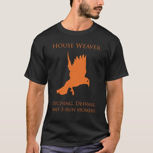 T-shirt de tisserand de Chambre (Devant)