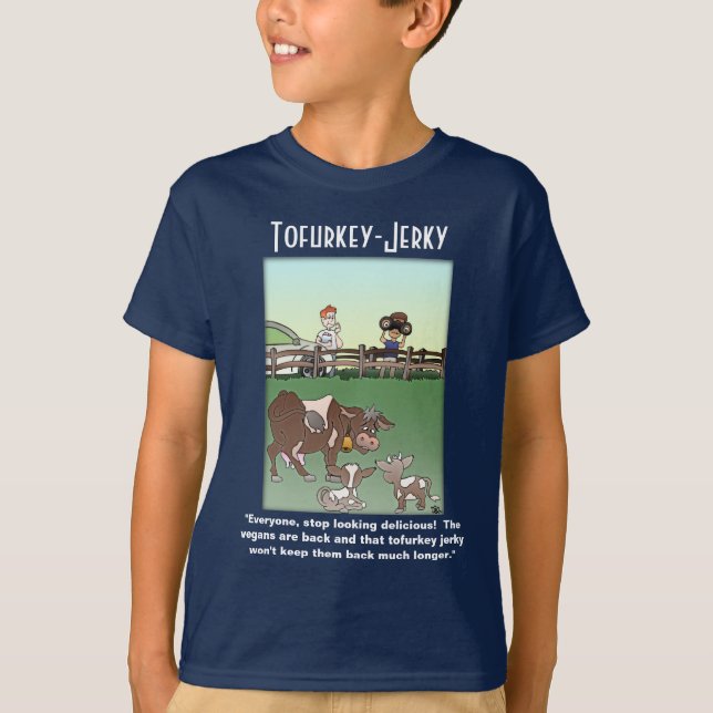 T-shirt de Tofurkey Jerky Deep Boy (Devant)