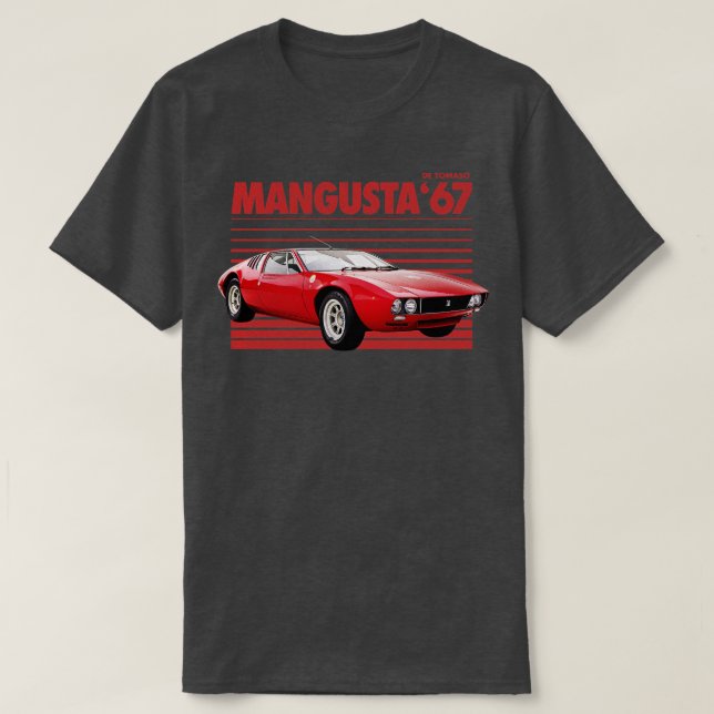 T-SHIRT DE TOMASO MANGUSTA (Design devant)