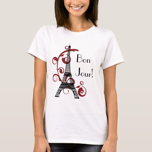 T-shirt de Tour Eiffel (Devant)