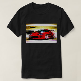 T-shirt de Toyota Supra 8bit