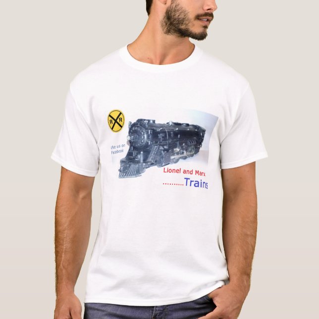 T-shirt de trains de Lionel et de Marx (Devant)