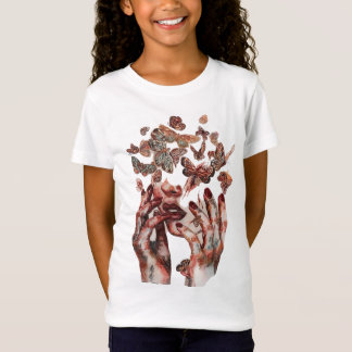 T-shirt de transformation papillon pour enfants