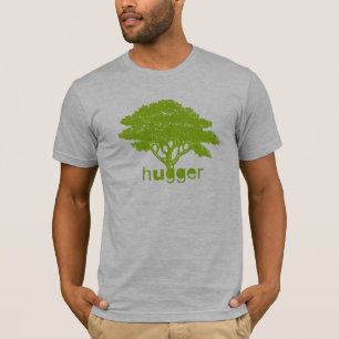 T-shirt de Tre Hugger/T-shirt de jour de la terre