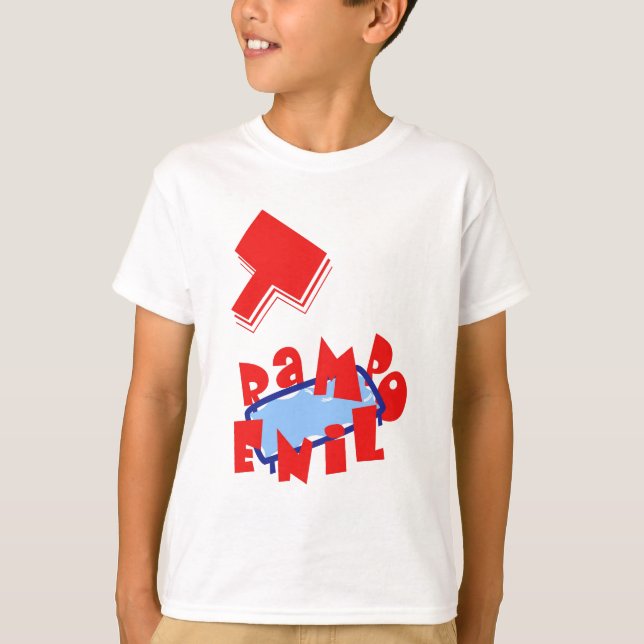 T-shirt de trempoline (Devant)