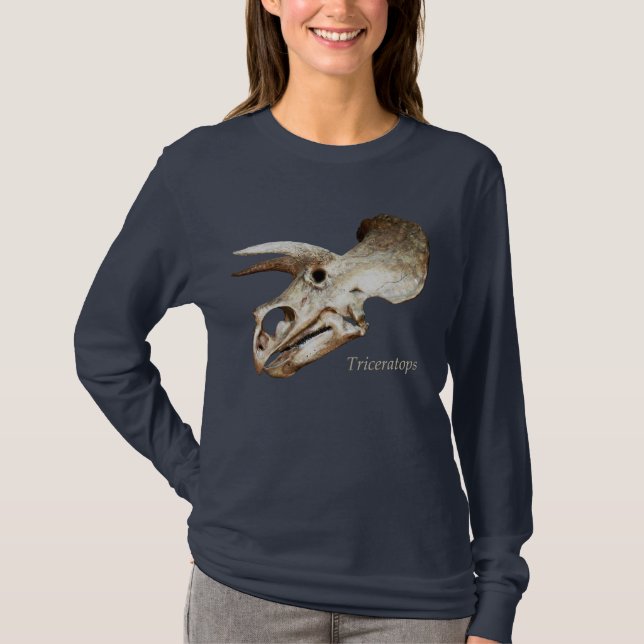 T-shirt de Triceratops (Devant)