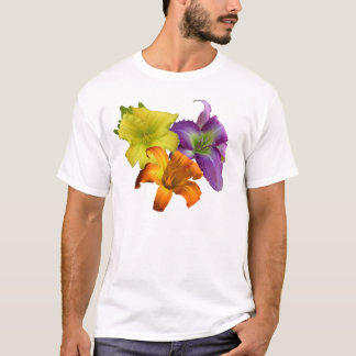 T-shirt de trio de Daylily
