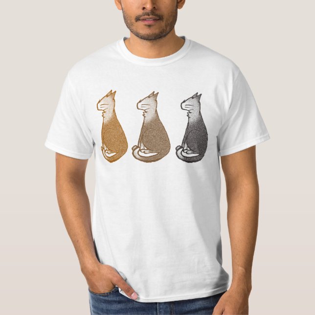 T-shirt de trio de Kitty (Devant)
