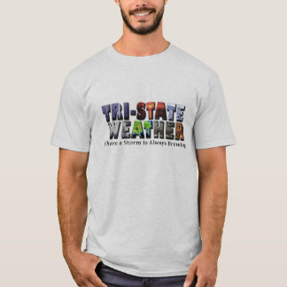 T-shirt de trois états de logo