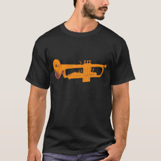 T-shirt de trompette - customisé