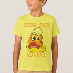 T-shirt de tueur de bonbons au maïs
