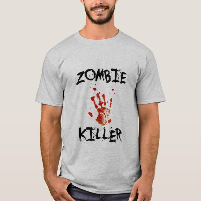 T-shirt de tueur de zombi (Devant)