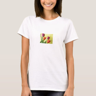 T-shirt de tulipe