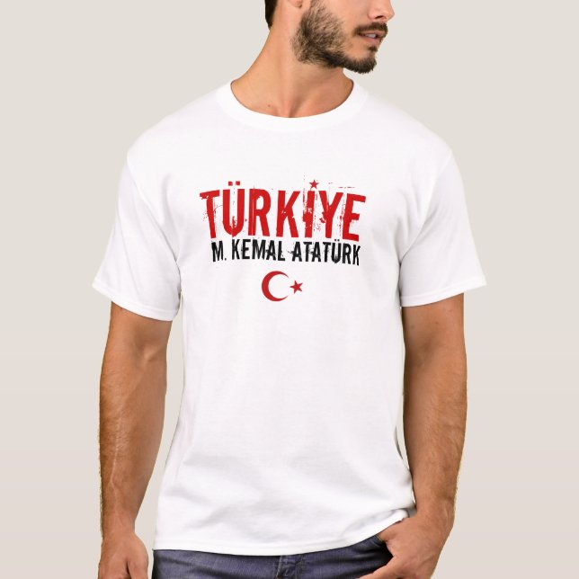 T-shirt de Turkiye Bayan (Devant)
