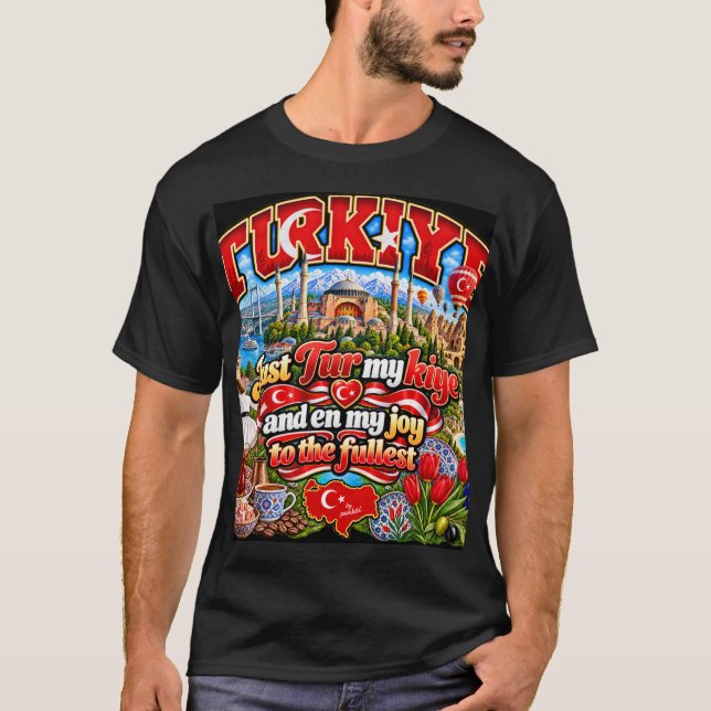 T-shirt de Turquie (Devant)