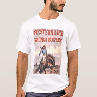 T-shirt de type de Bronc