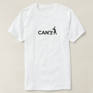 T-shirt de typographie Cant To Can Break The Limit
