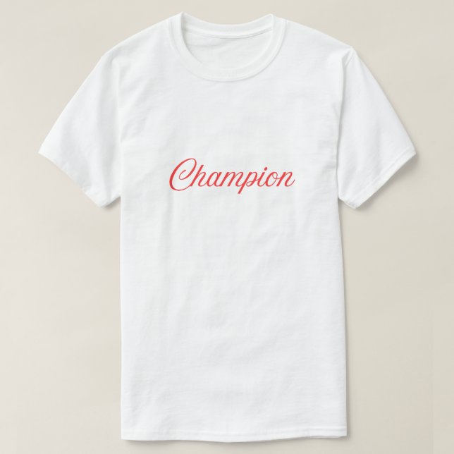 T-Shirt de typographie motivationnelle pour l'état (Design devant)