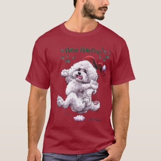 T-shirt de vacances de Bichon Frise
