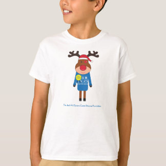 T-shirt de vacances de renne pour la maladie de