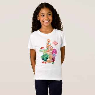 T-shirt de vacances d'hiver de Papus et de Masiya