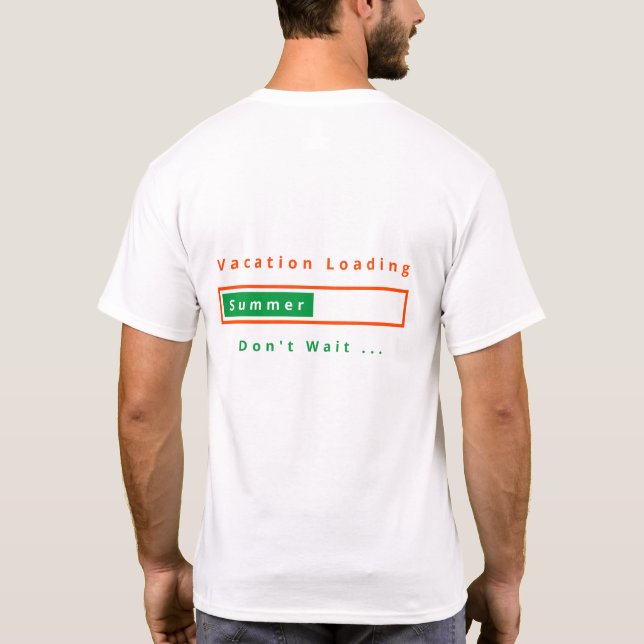 T-Shirt de vacances Été (Dos)