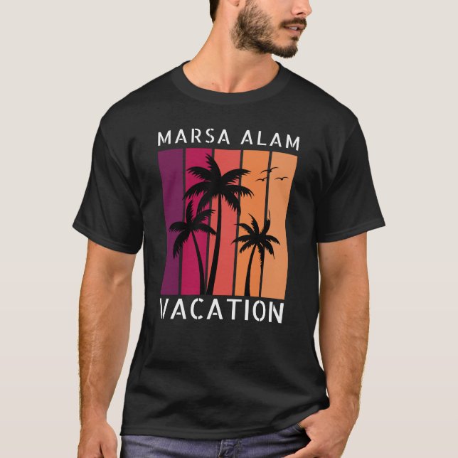 T-shirt de vacances Marsa Alam (Devant)