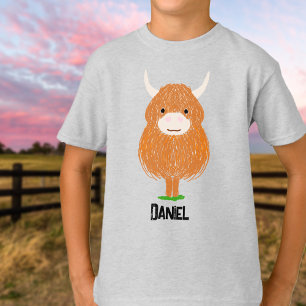 T-Shirt de vache à la ferme personnalisée