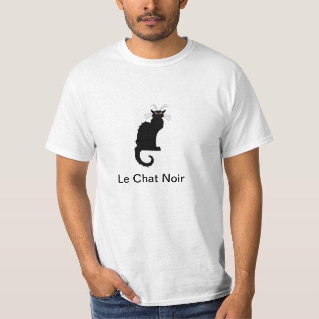 T-shirt de valeur de Le Chat Noir - taille L (Devant)