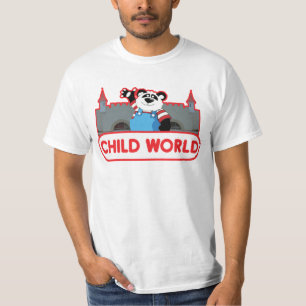 T-shirt de valeur du monde d'enfant