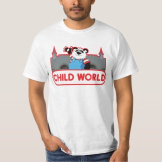 T-shirt de valeur du monde d'enfant