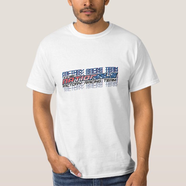 T-shirt de valeur d'usine des ressortissants (Devant)