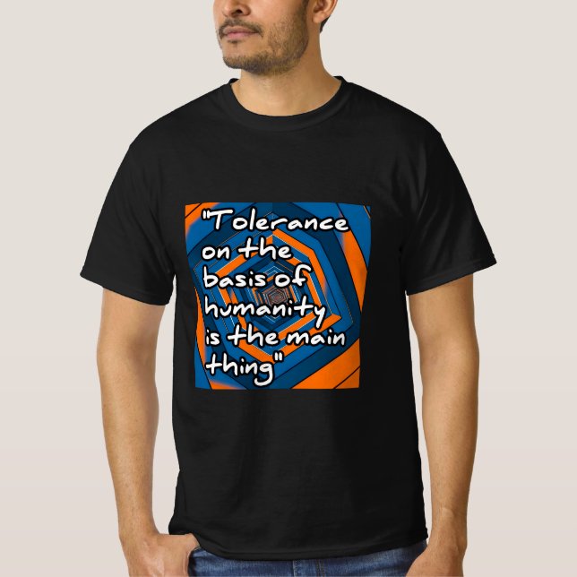 T-shirt de valeur pour hommes  (Devant)