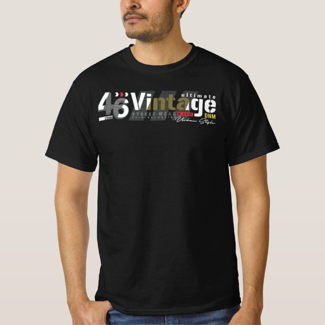 T-shirt de valeur pour hommes (Devant)