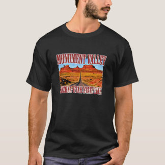 T-shirt de vallée de monument