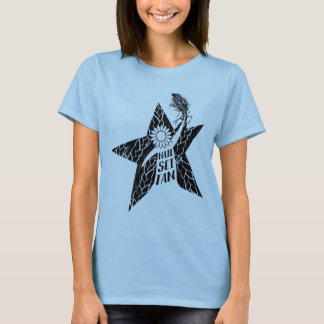 T-shirt de végétalien de Seitan de grêle