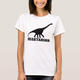 T-shirt de VÉGÉTARIEN de dinosaure