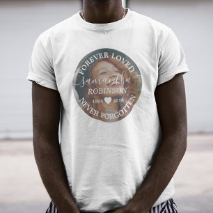 T-Shirt de Veillée Aimé Pour Toujours Jamais Oubli